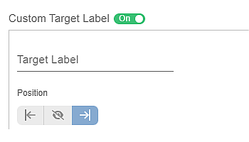 Target label