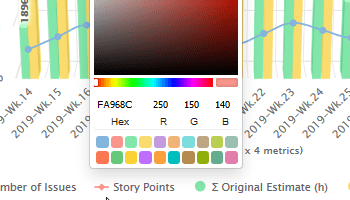 Custom Colors Selection