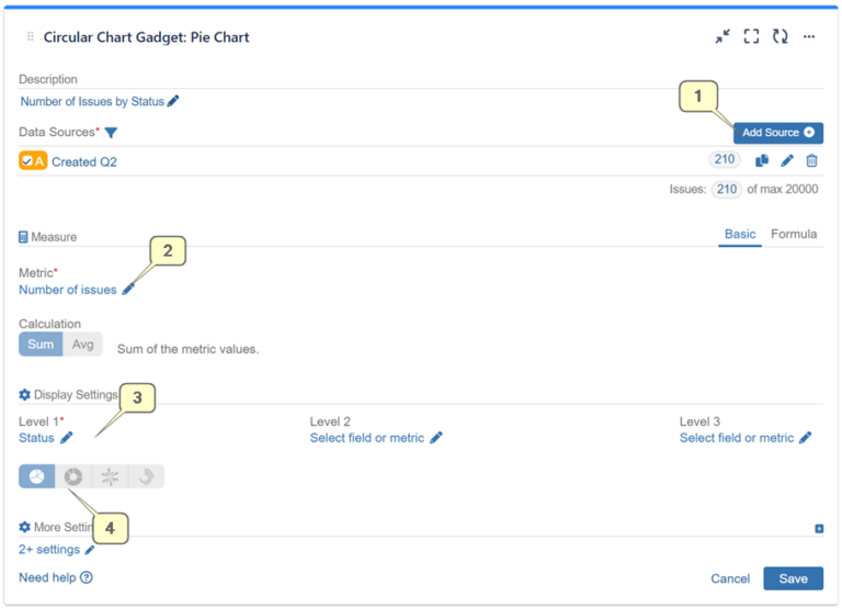 Custom Pie Chart report in Jira I Performance Objectives app