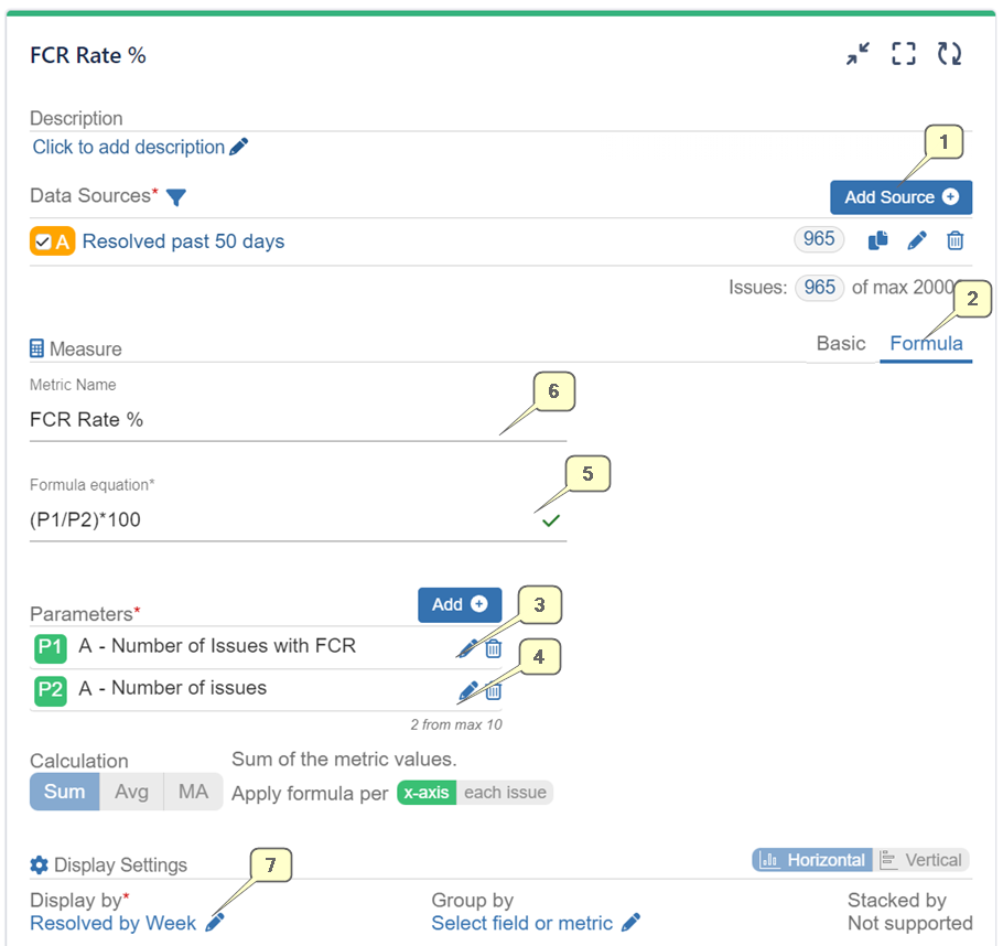First contact resolution in Jira FCR rate settings2 1